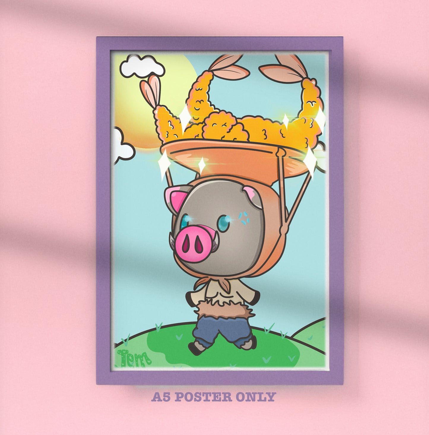 Angry Boy A5 Poster