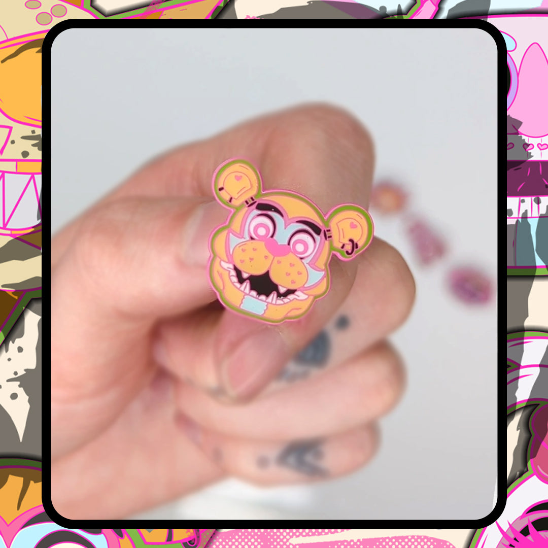 Freddy Soft Enamel Pin