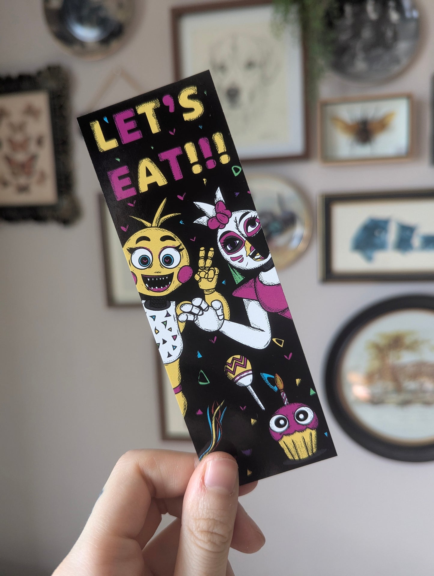 Broken Chica Bookmark
