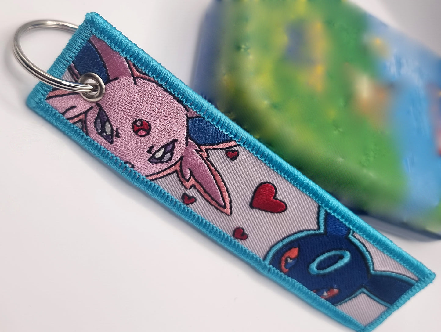 Opposites keyring
