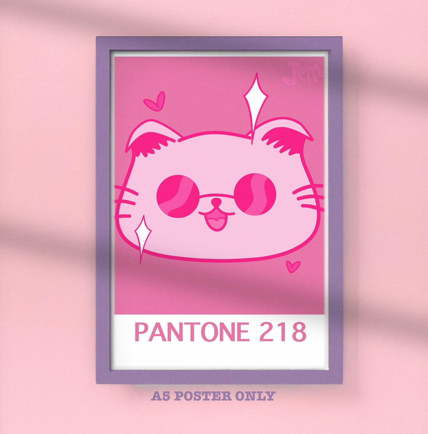 Purrrfect Gojo A5 Poster