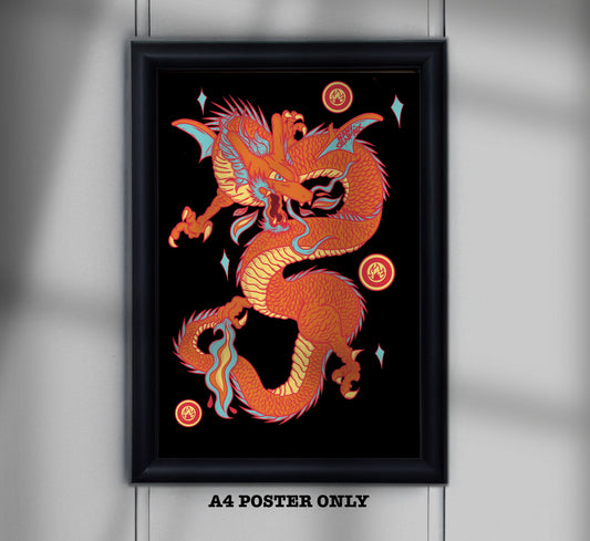 Chinese Dragon Poster