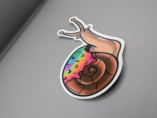 Gay Snail Sticker