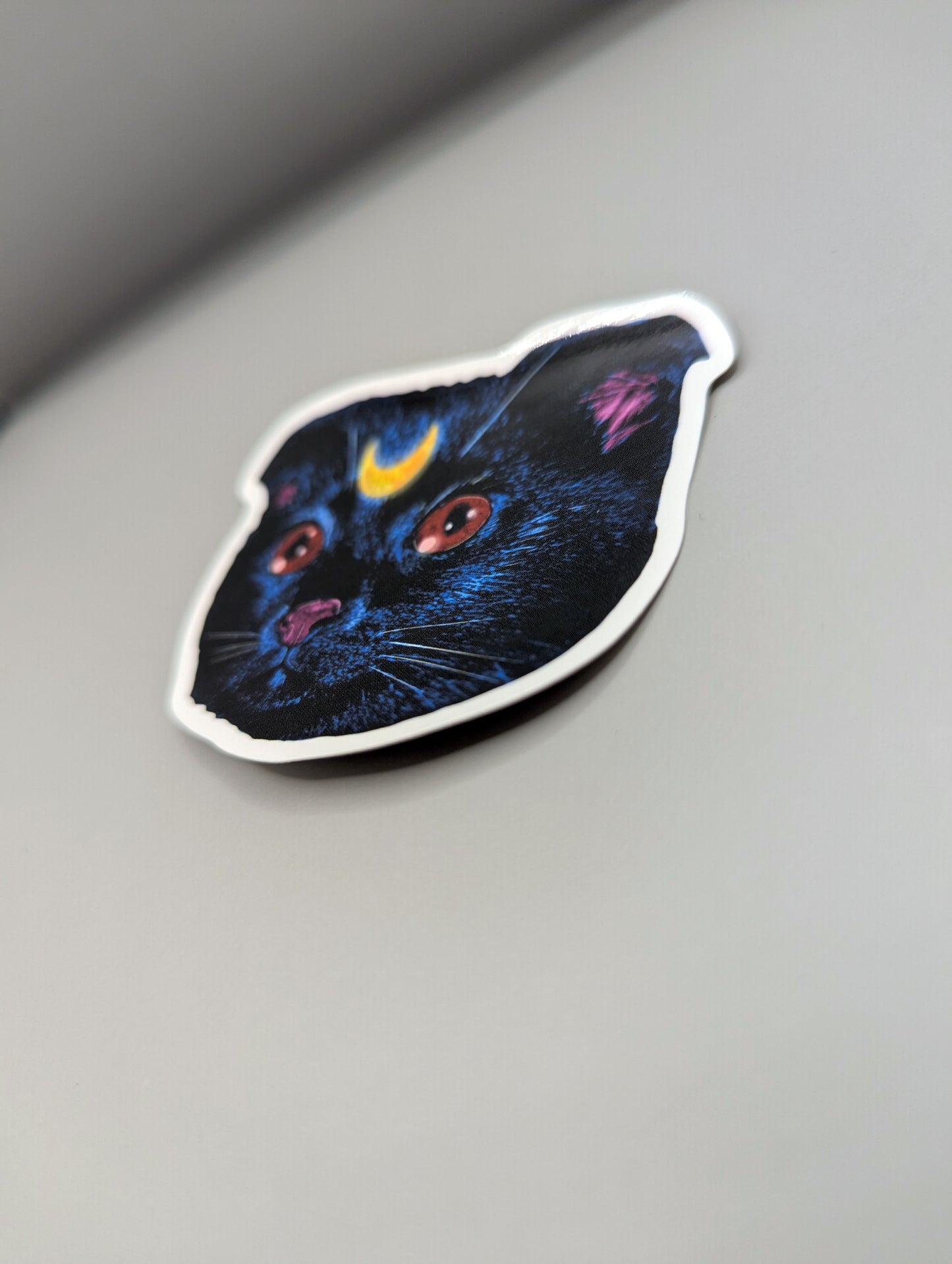 Handmade Lunacat sticker