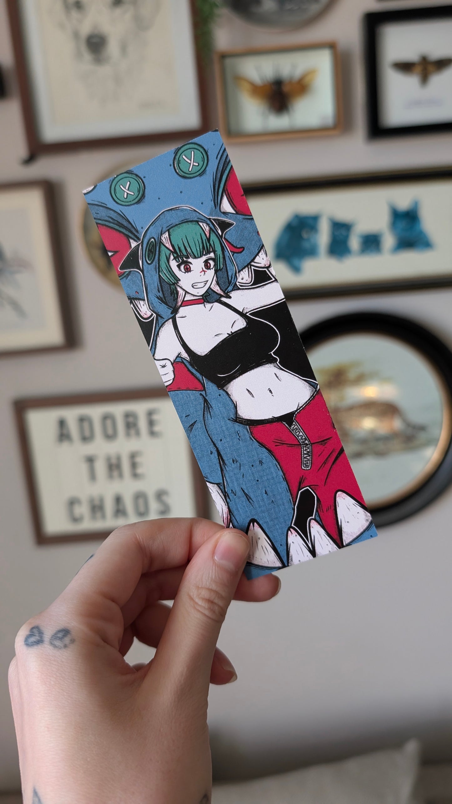 Kaiju Trash Bookmark
