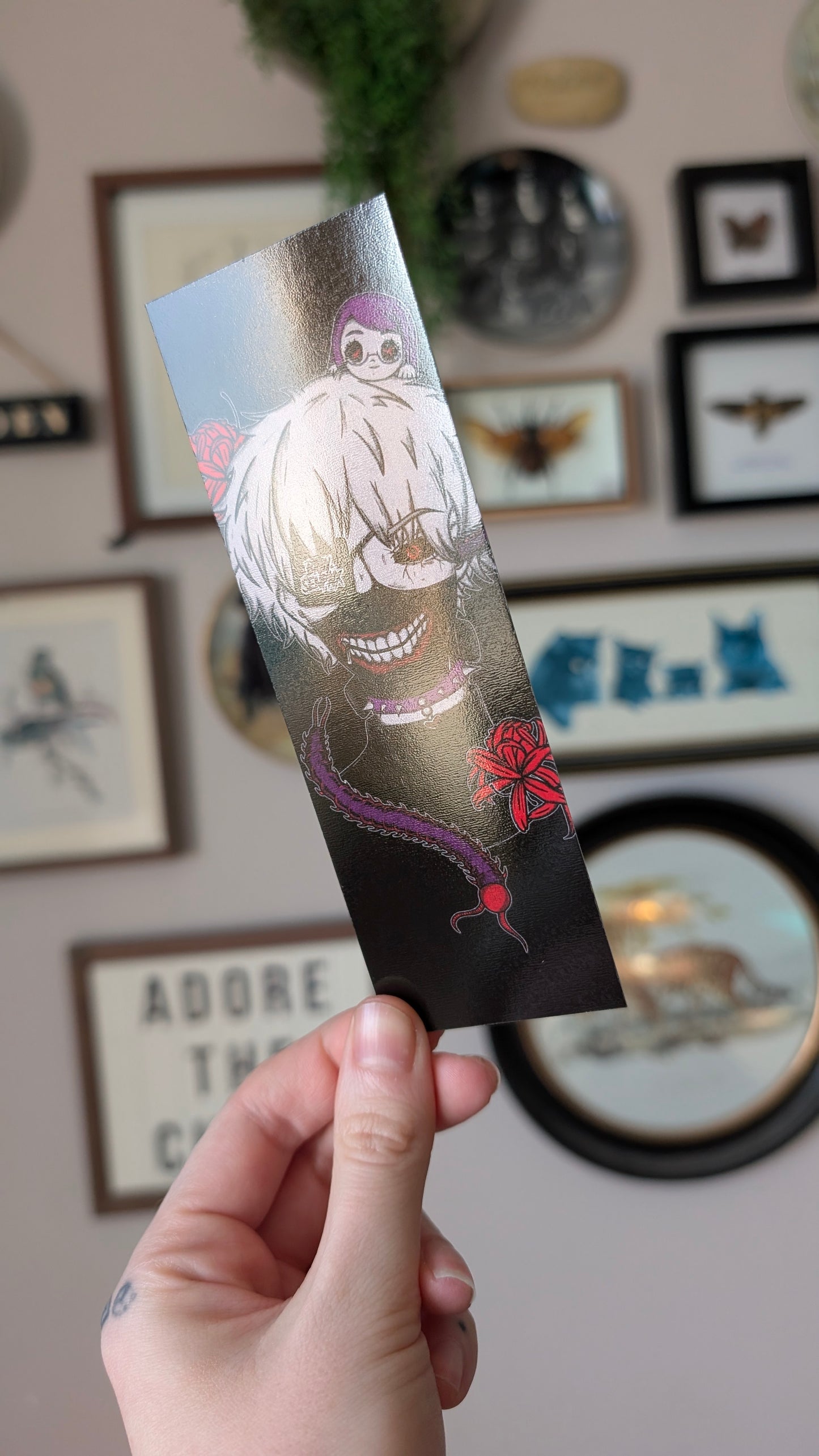 Centipede boy bookmark