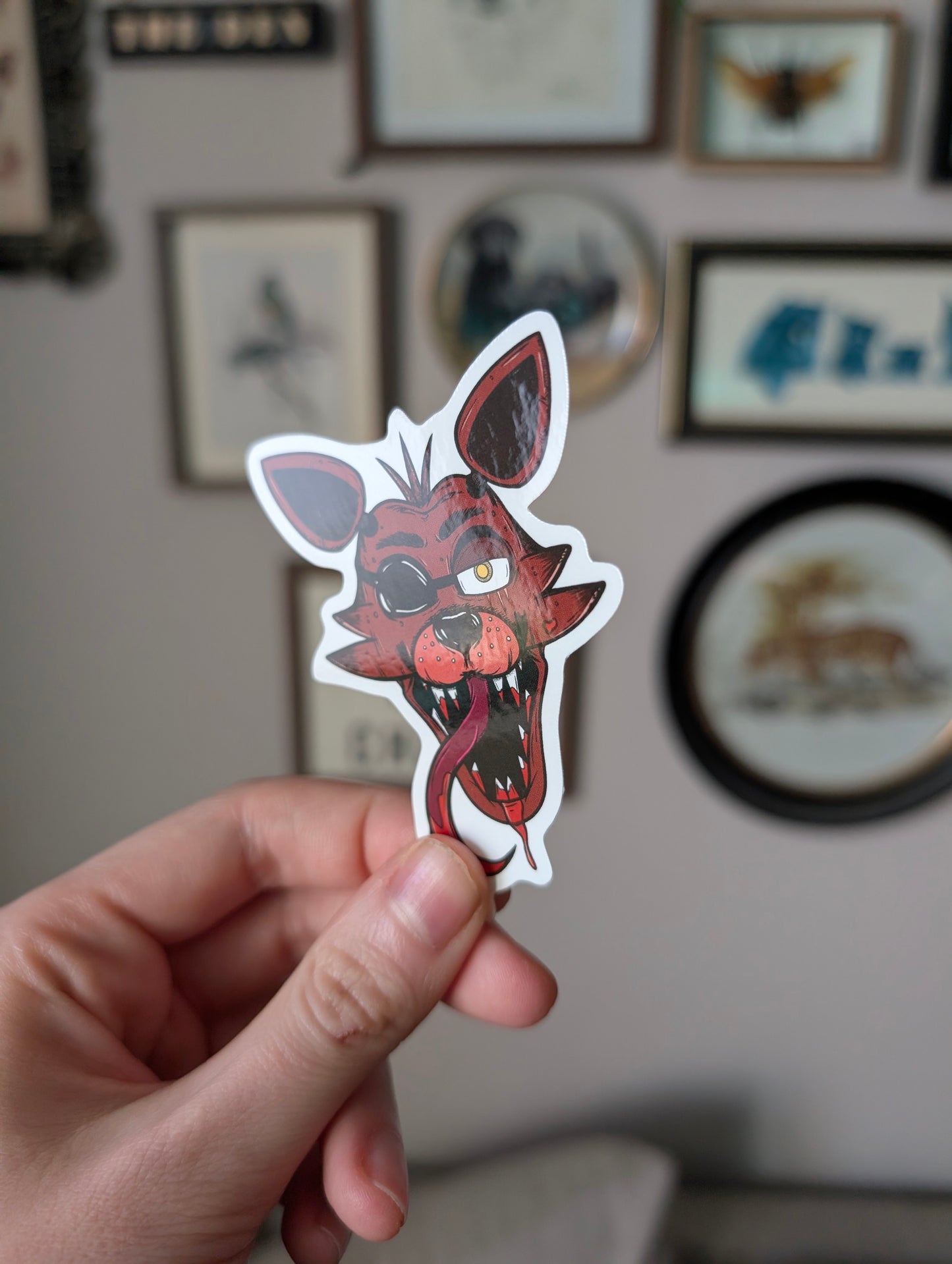 Foxy Sticker