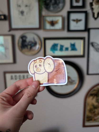 Fidough loaf sticker