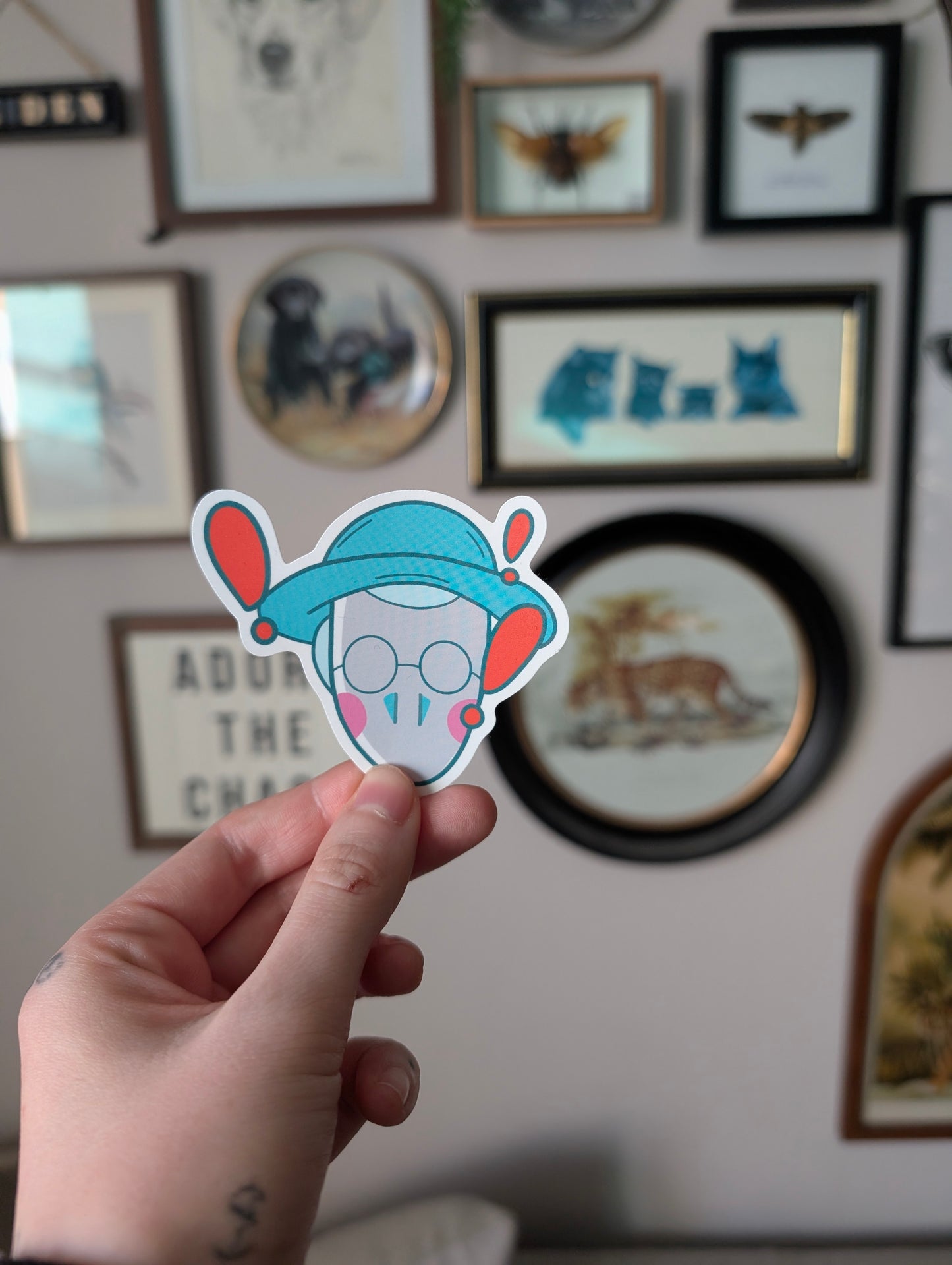 Mapbot sticker