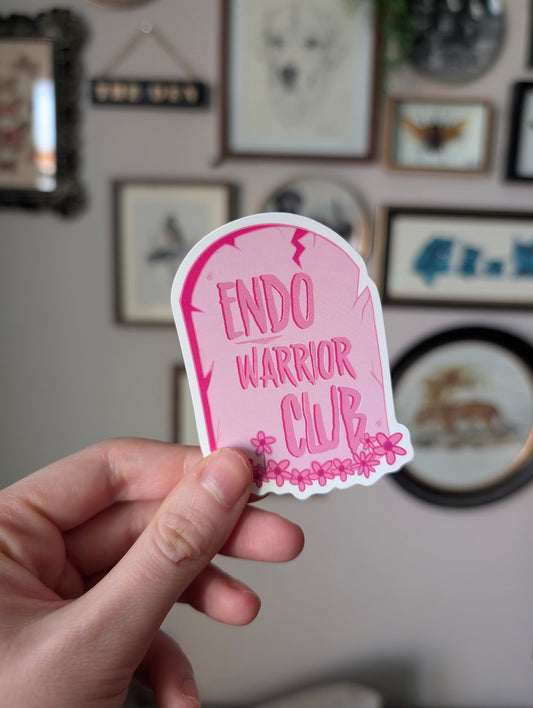 Endo warrior sticker