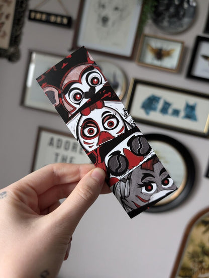 Handmade Security Breach Bookmark