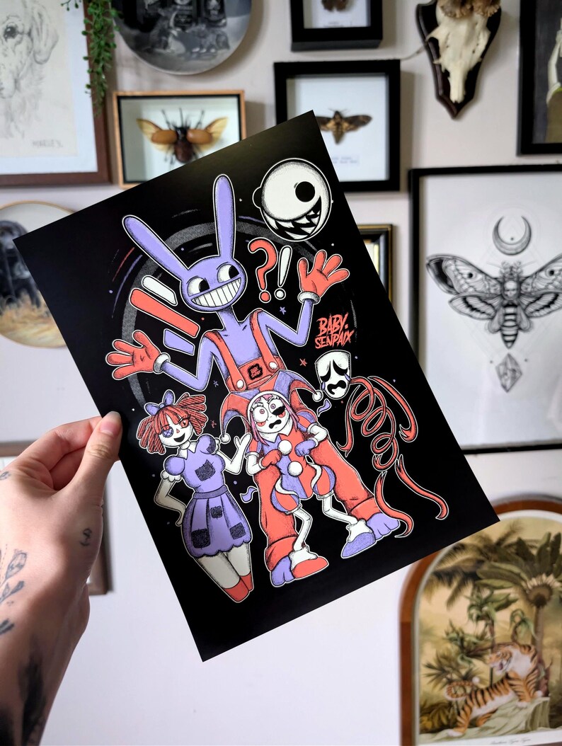 Circus A4 Poster