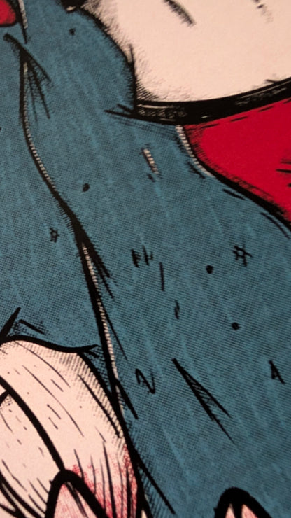 Kaiju Trash A4 Poster