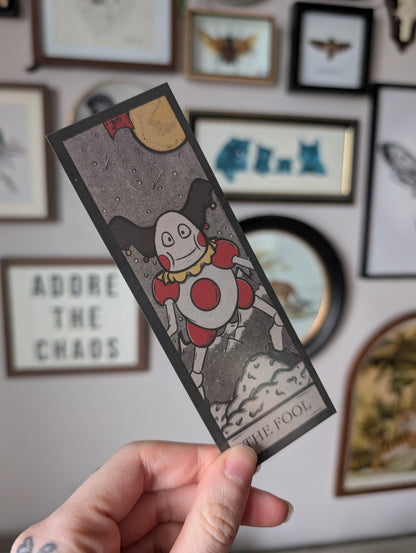 Handmade Mime Tarot Bookmark