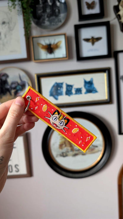 Lucky Cat Keyring