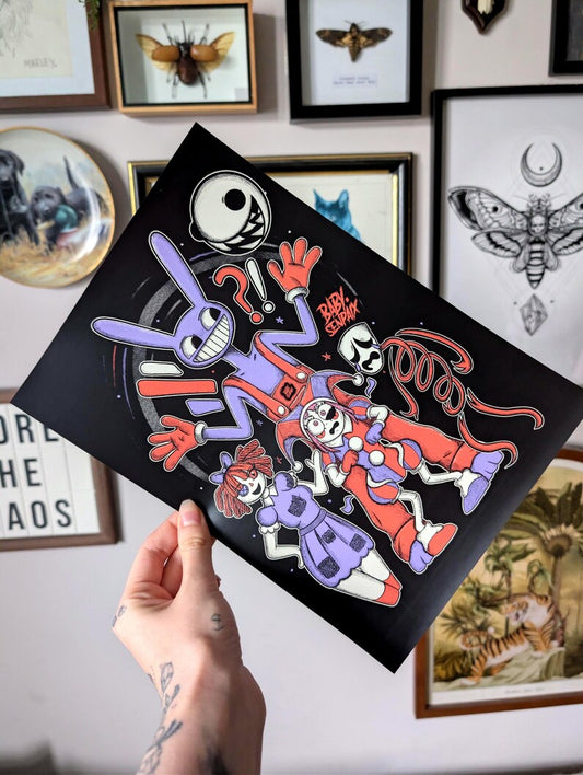 Circus A4 Poster