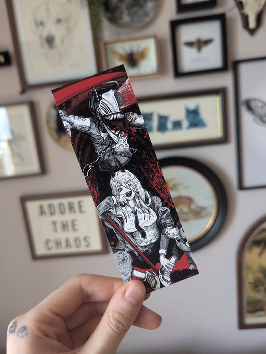 Chainsaw Man Bookmark