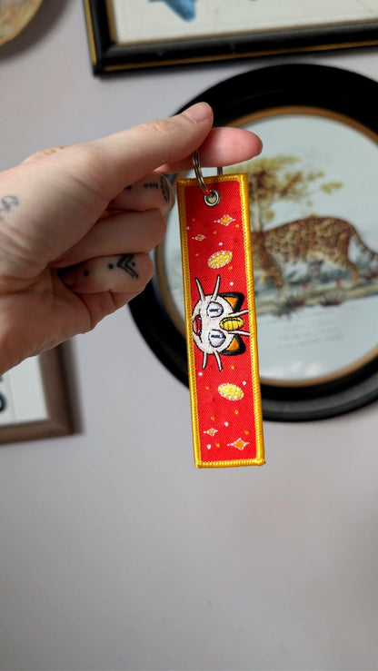 Lucky Cat Keyring