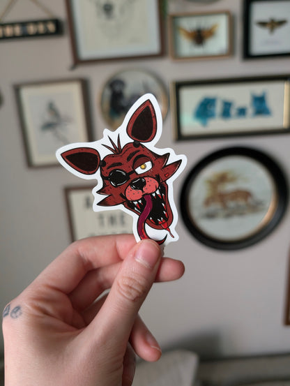 Foxy Sticker