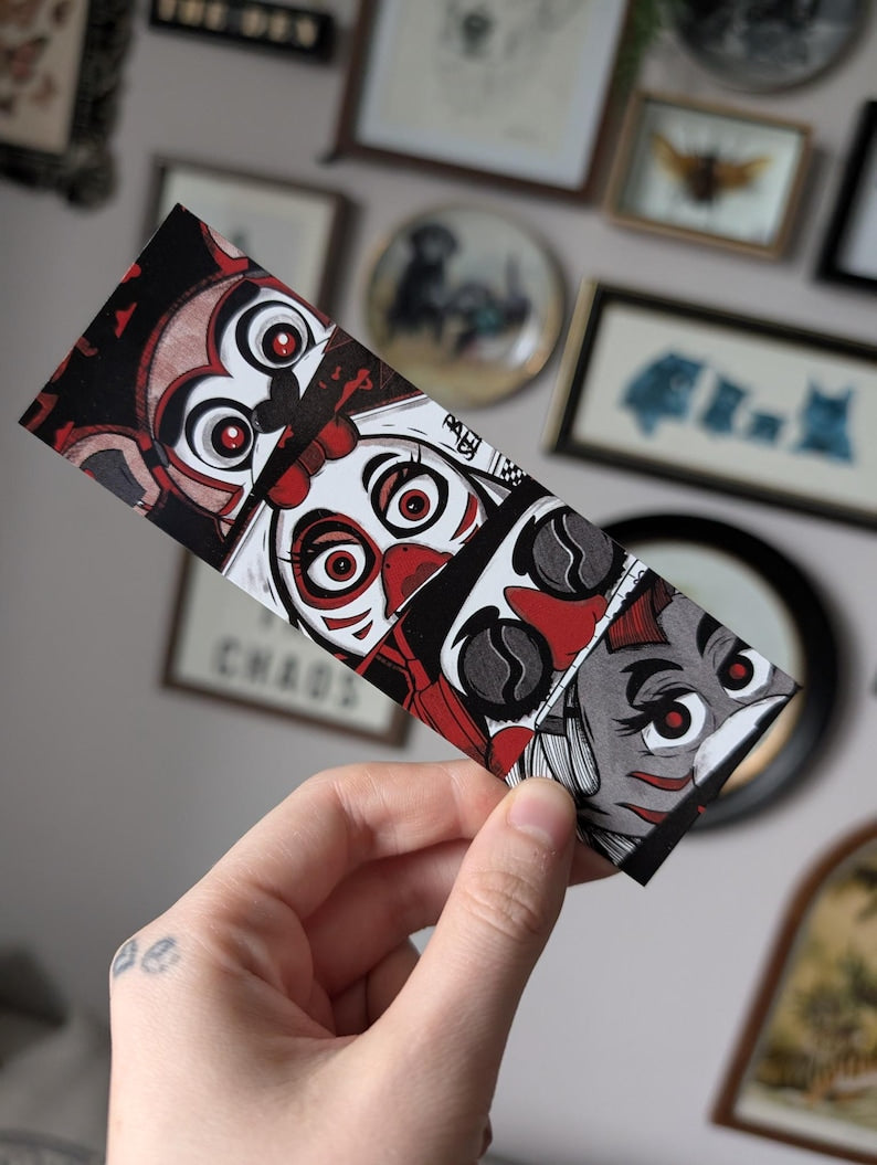 Handmade Security Breach Bookmark