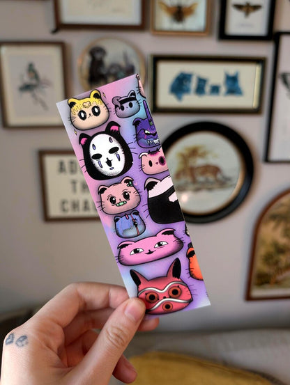 Handmade CatAnime Bookmark