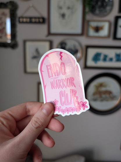 Endo warrior sticker