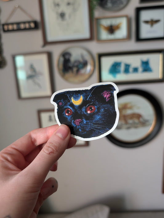 Luna Sticker