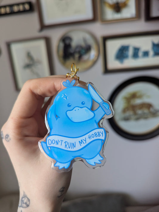 Anti-scalp keyring