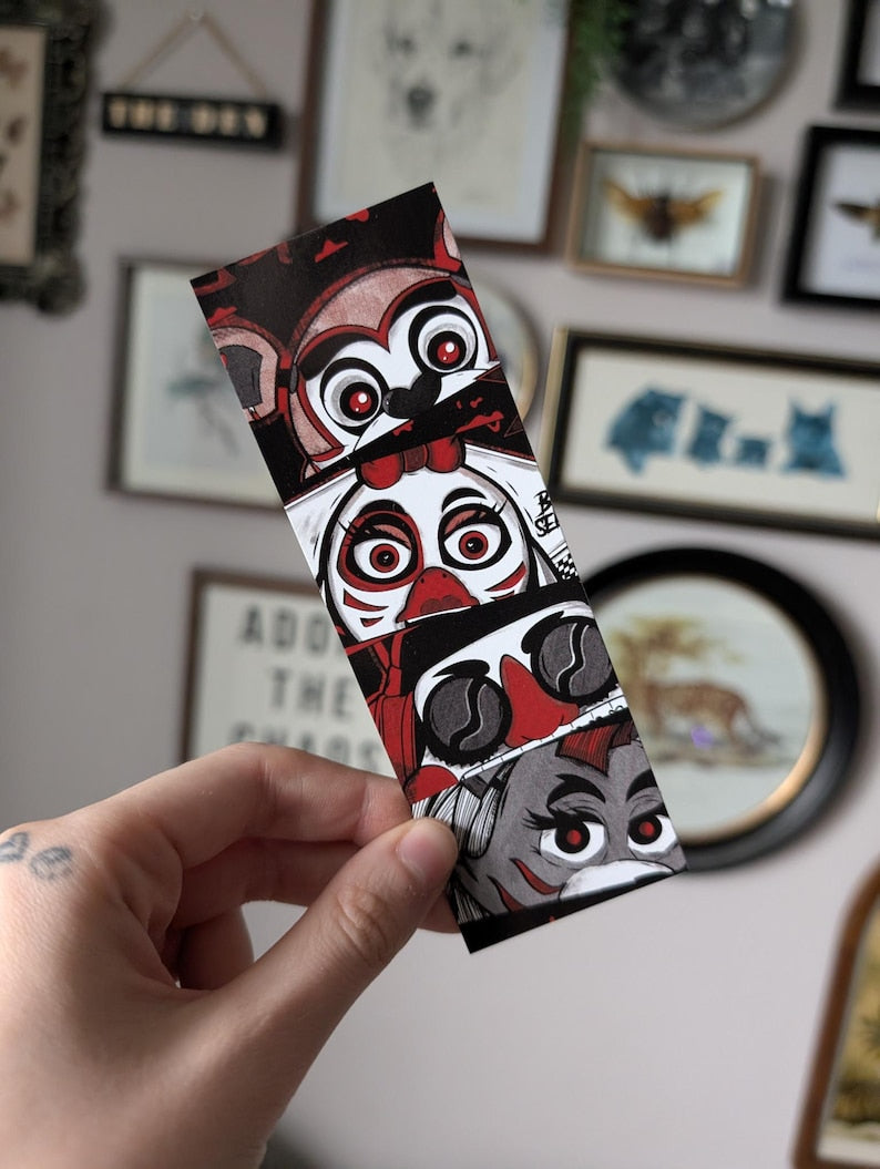 Handmade Security Breach Bookmark