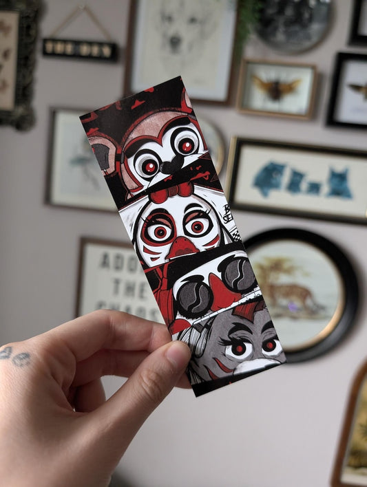 Handmade Security Breach Bookmark