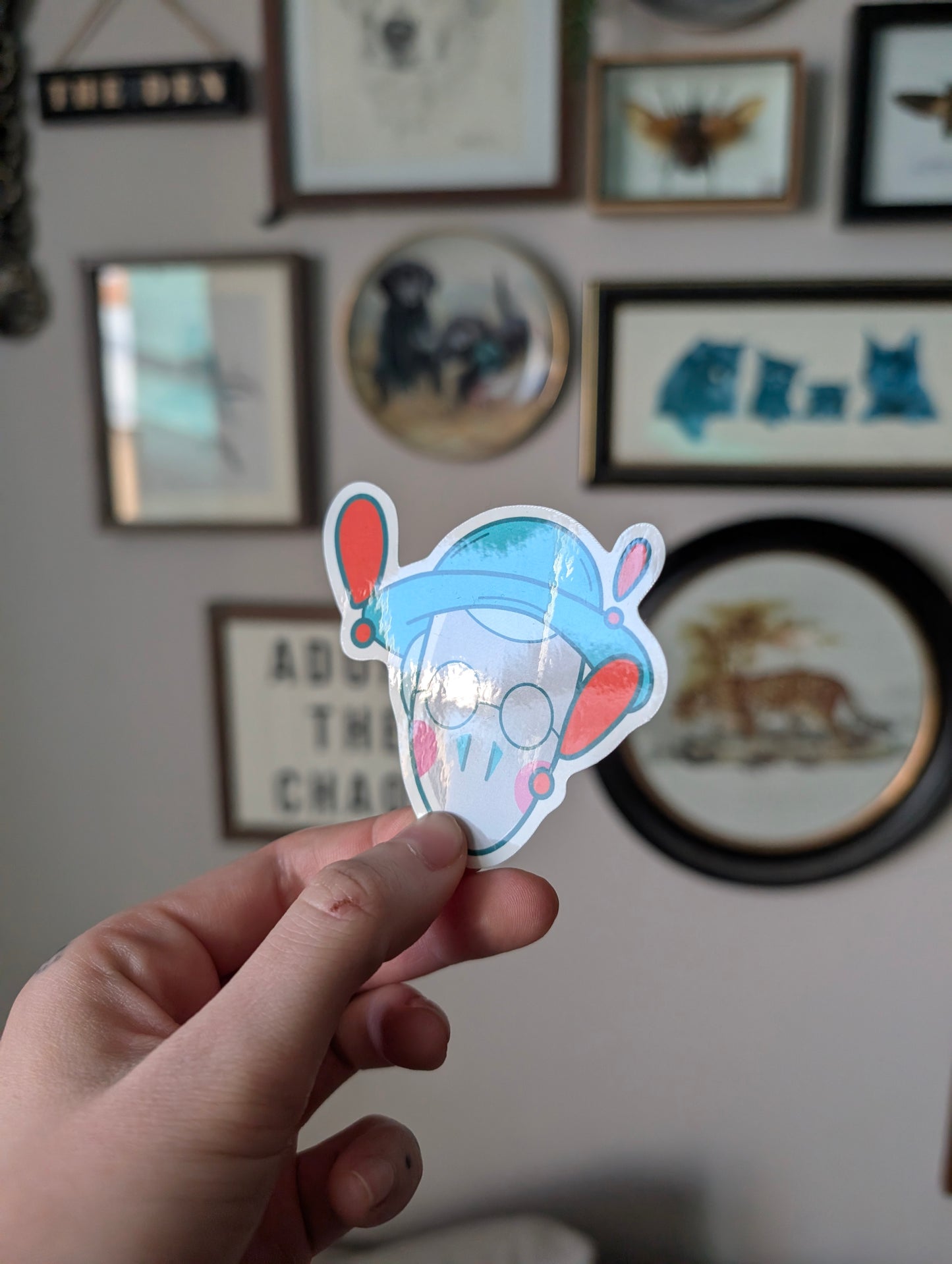 Mapbot sticker