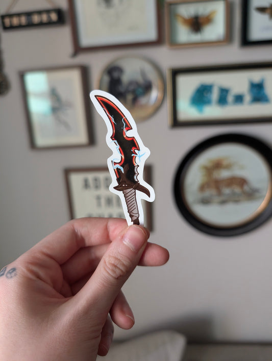 Jin sword sticker